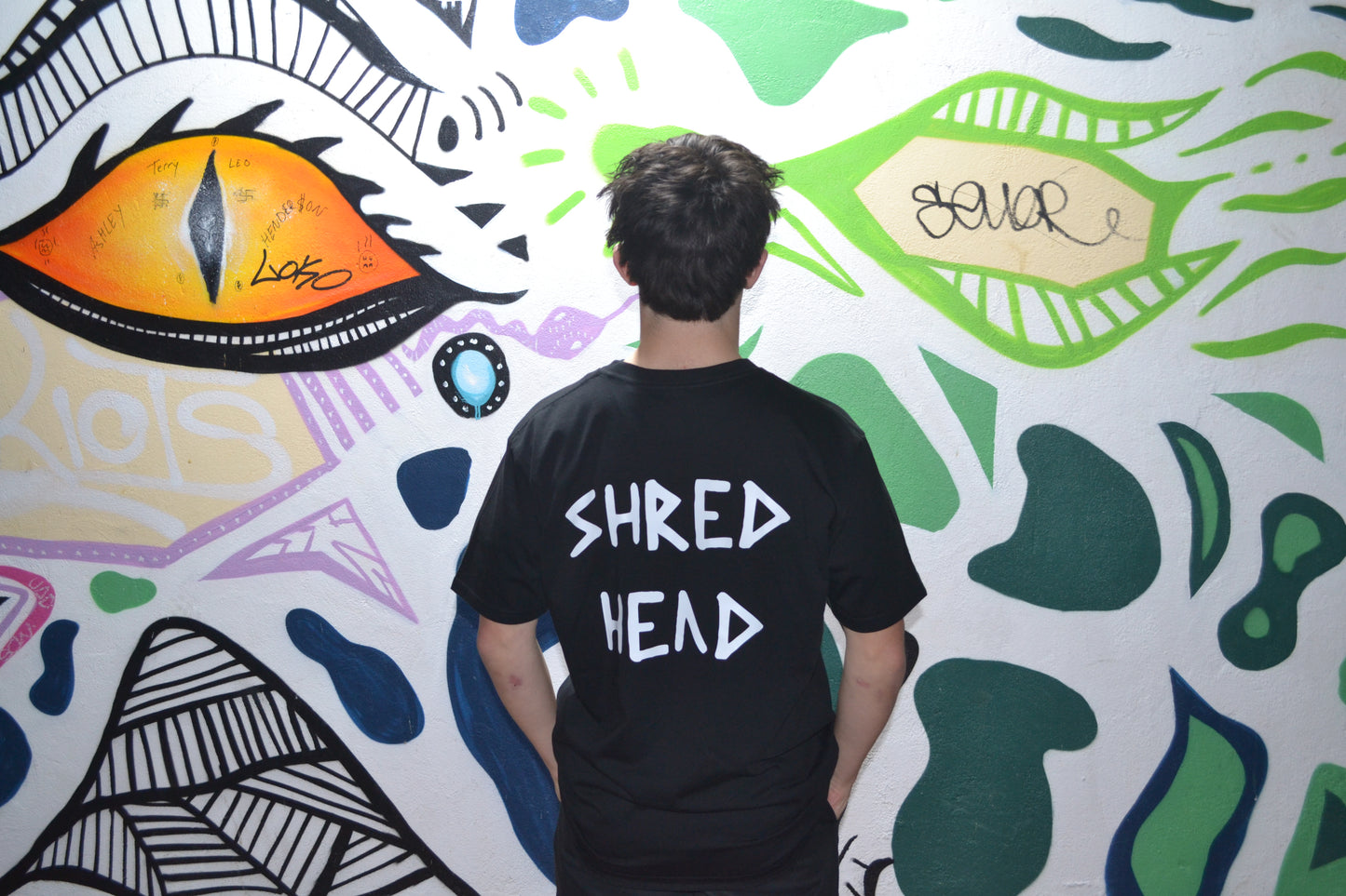 shredhead classic tee